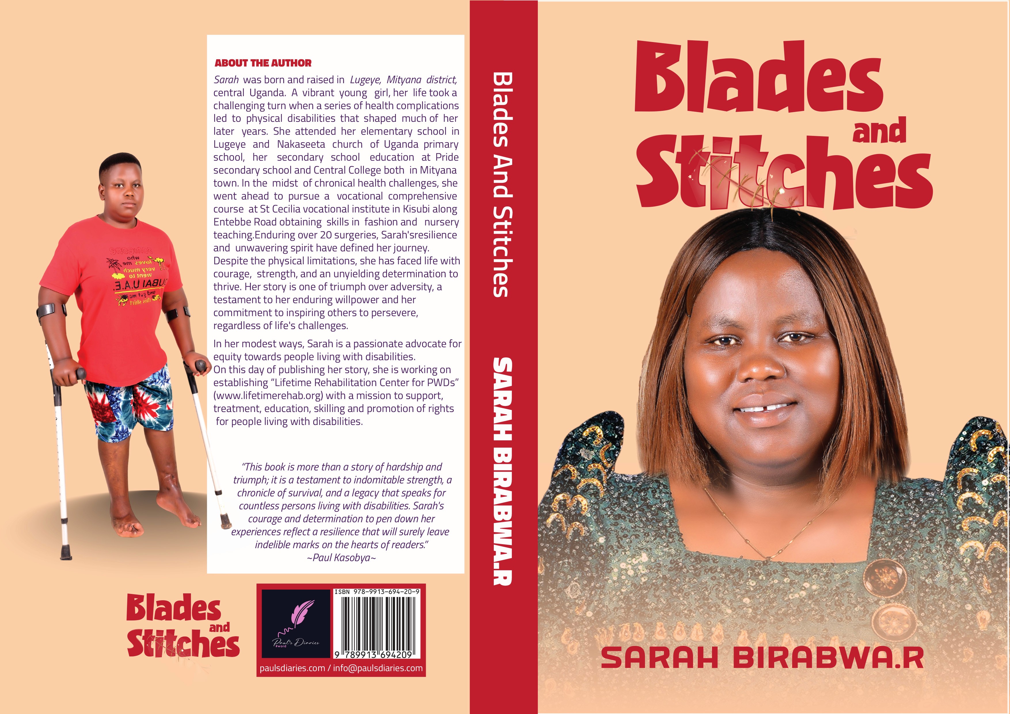 Blades and Stitches — book by Sarah Birabwa R.